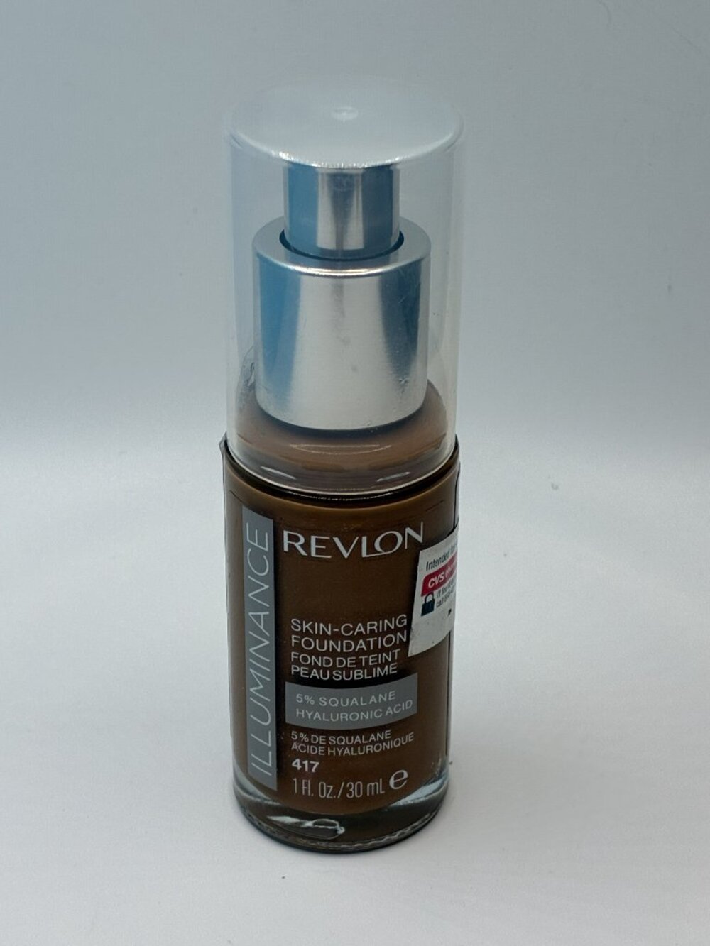 417 - Warm Caramel Revlon Illuminance Liq Foundation, Squalane & Hyaluronic Acid